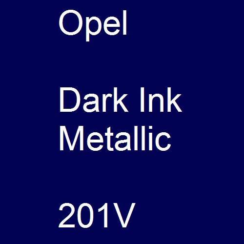 Opel, Dark Ink Metallic, 201V.